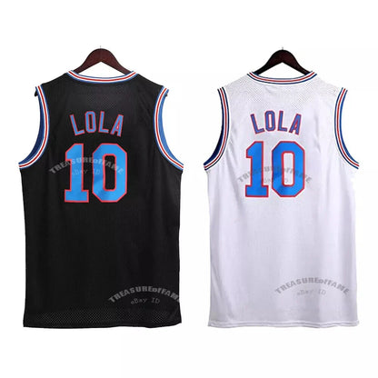 90s Lola Bunny #10 Space Jam Basketball Jersey