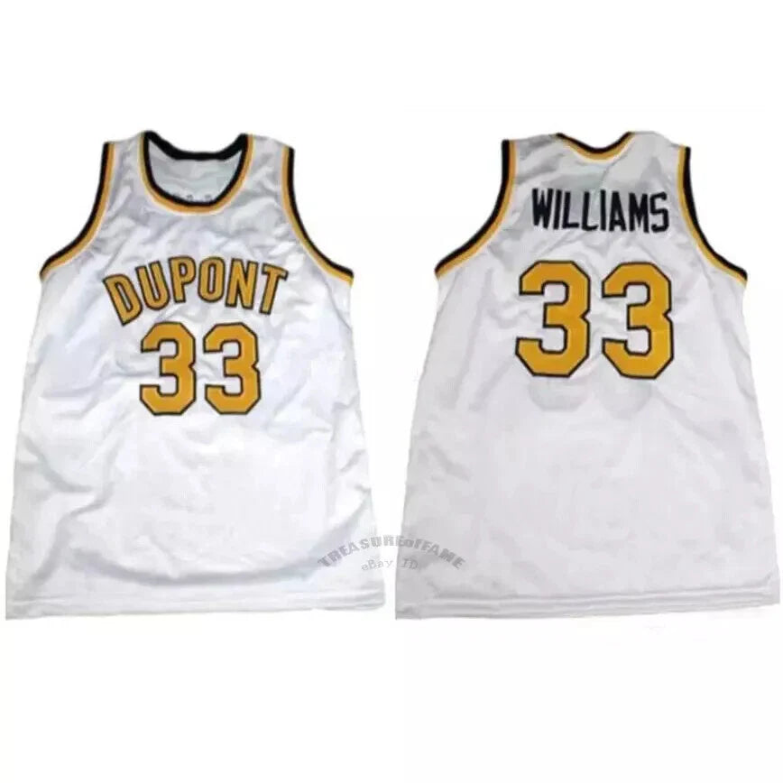 1990s Jason Williams #33 DuPont High School Jersey