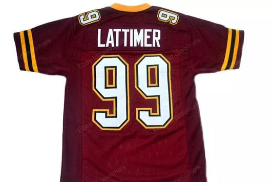 90s Steve Lattimer #99 ESU Timberwolves Football Jersey