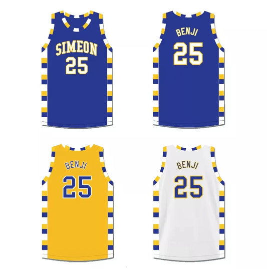 Ben Wilson #25 High School Basketball Jersey
