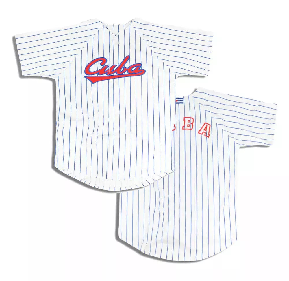 2000 Omar Linares #10 Cuba Baseball Jersey