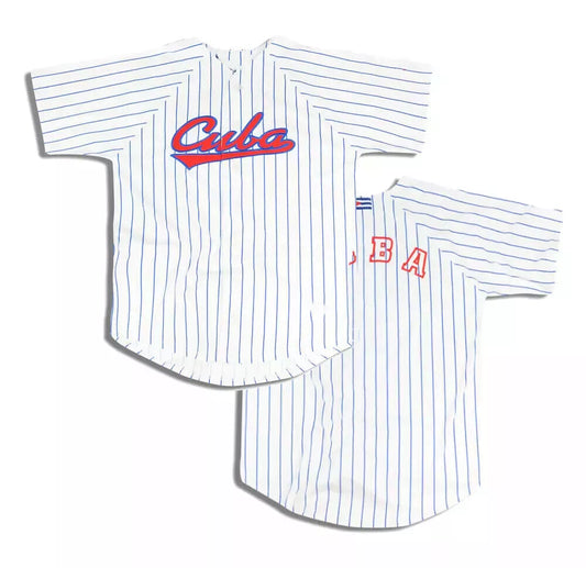 2000 Omar Linares #10 Cuba Baseball Jersey