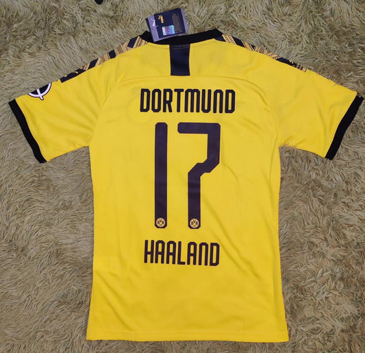 Borussia Dortmund 2019/20 Haaland 17 Home Puma Soccer Football Jersey