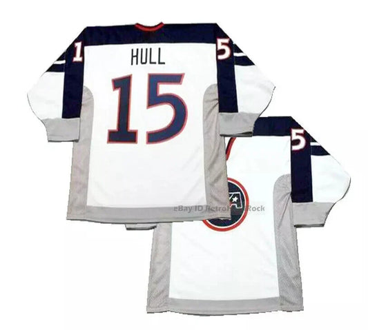 1998 Brett Hull #15 Team USA Hockey Jersey