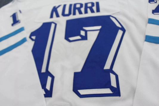 90s Jari Kurri #17 Team Finland Hockey Jersey