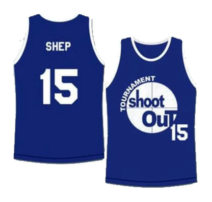 90s Thomas 'Shep' Shepard #15 Shoot Out Bombers Jersey