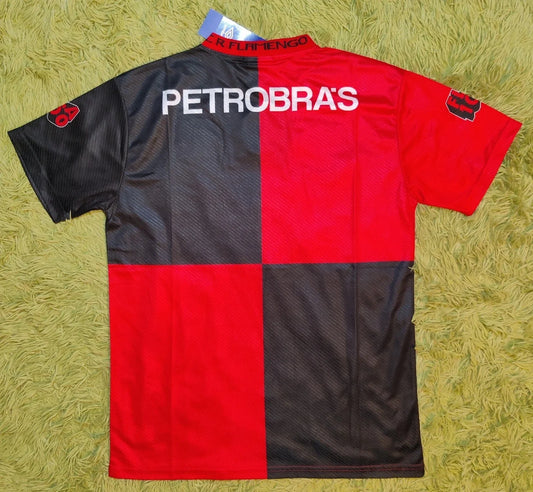 1993-94 Zico #10 CR Flamengo Home Soccer Jersey