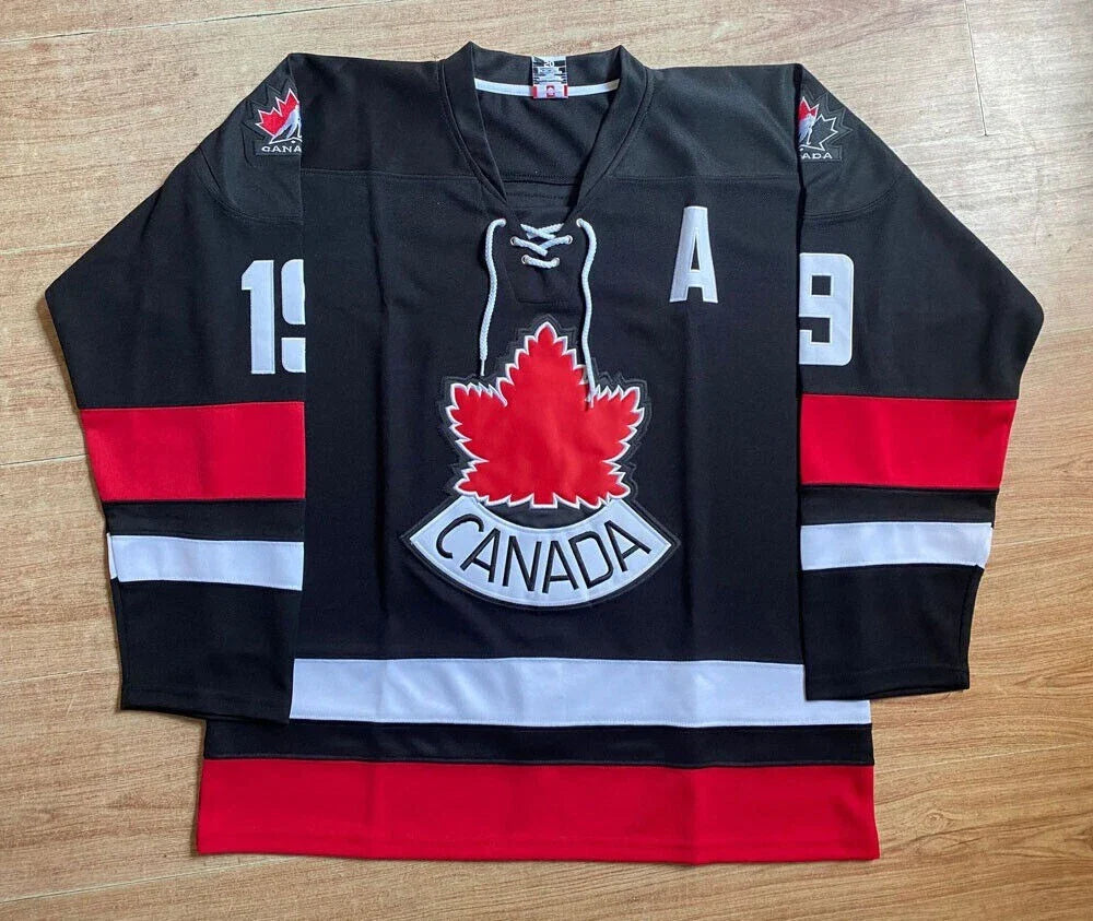 90s Steve Yzerman #19 Team Canada Hockey Jersey