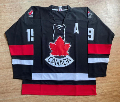 90s Steve Yzerman #19 Team Canada Hockey Jersey