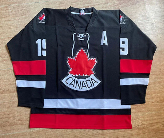 90s Steve Yzerman #19 Team Canada Hockey Jersey