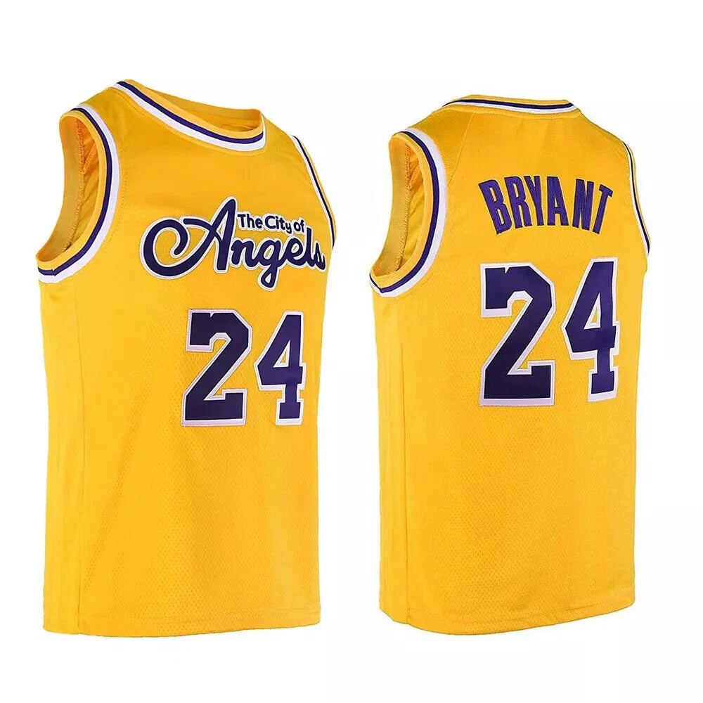 2000s Kobe Bryant #24 Lakers Basketball Jersey