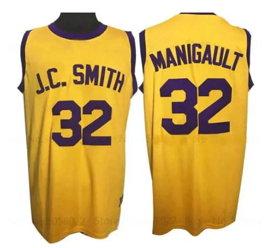 1970s Earl Manigault #32 J.C. Smith Basketball Jersey