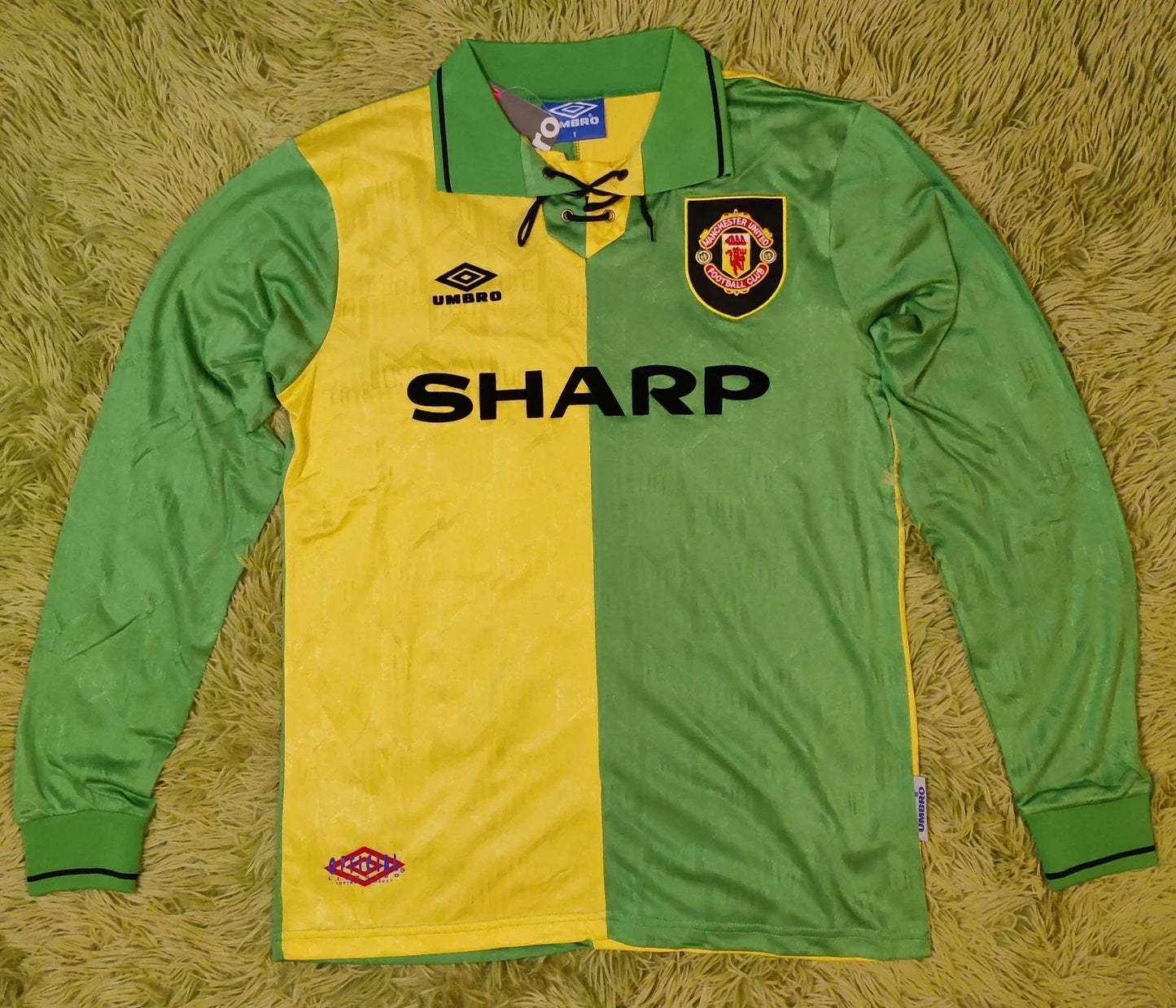 1992-94 Eric Cantona #7 Manchester United Soccer Jersey