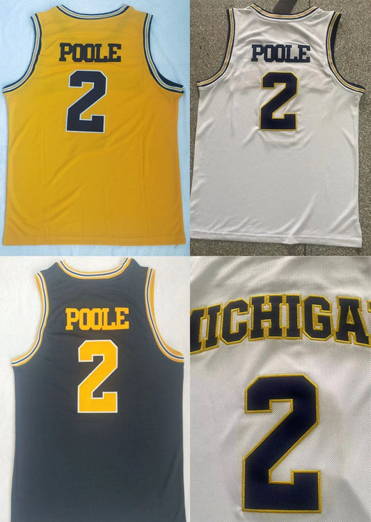 2010s Jordan Poole #2 Golden State Warriors Jersey