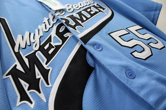 Kenny Powers #55 Myrtle Beach Mermen Baseball Jersey