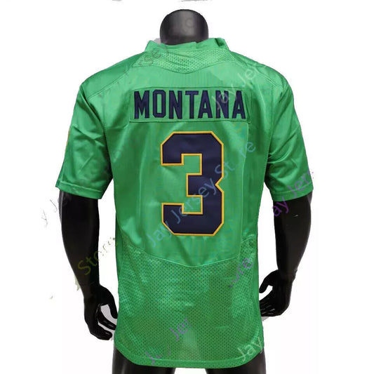 1977 Joe Montana #3 Notre Dame Football Jersey