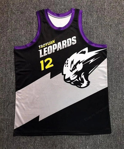 2022 Dwight Howard #12 Taoyuan Leopards Basketball Jersey