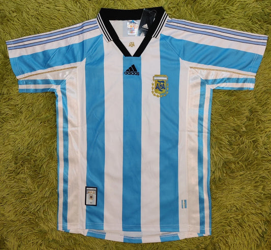 1998 Gabriel Batistuta #9 Argentina Soccer Jersey