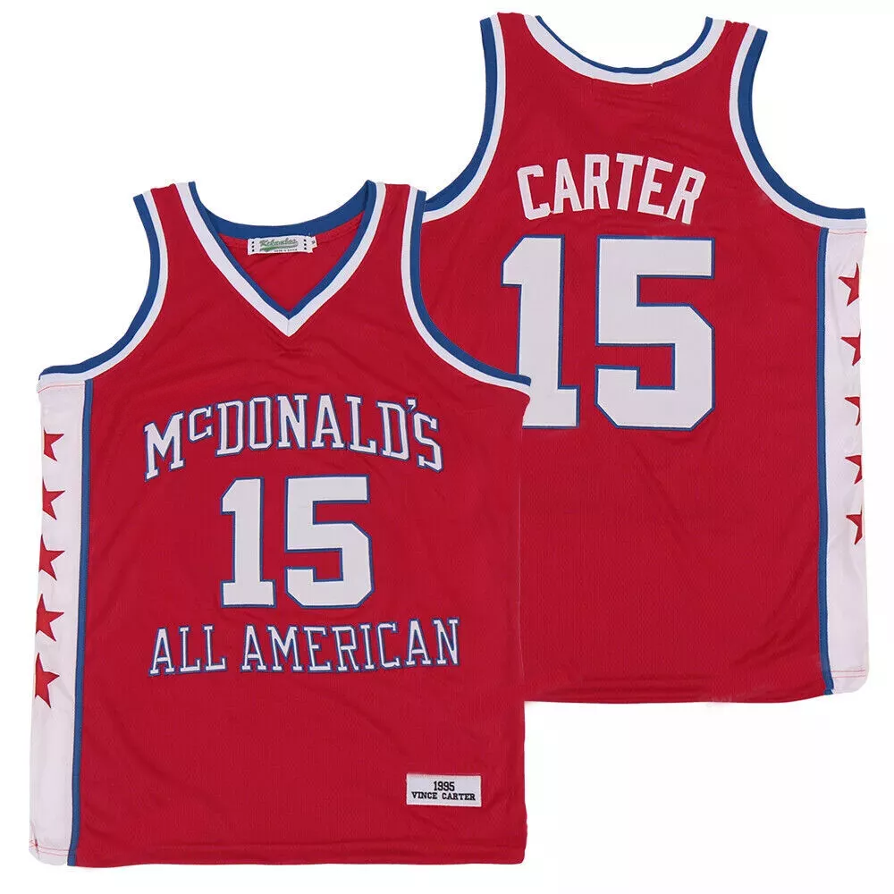 1995 Vince Carter #15 McDonald's Retro Basketball Jersey