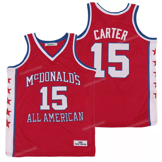 1995 Vince Carter #15 McDonald's Basketball Jersey