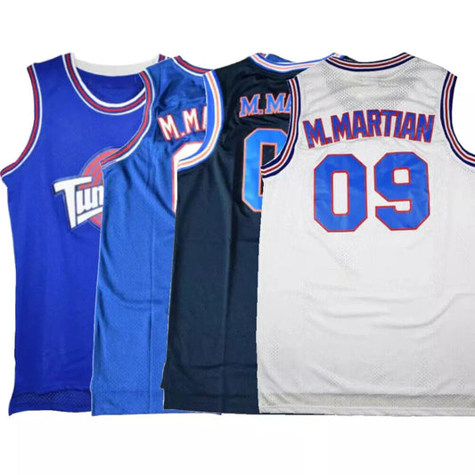 90s Marvin The Martian #09 Space Jam Basketball Jersey