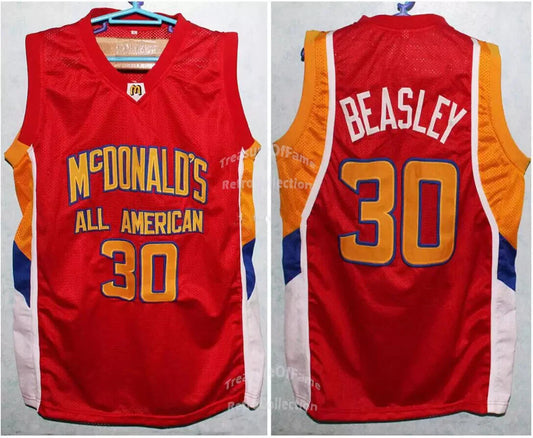 2007 Michael Beasley #30 McDonald's Basketball Jersey