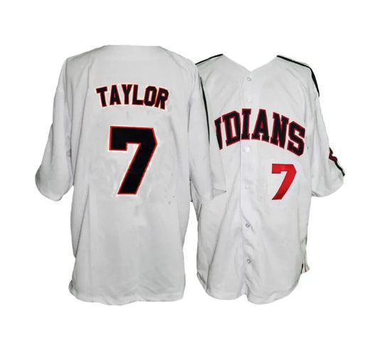 1992 Josh Taylor #7 Rockford Peaches Baseball Jersey